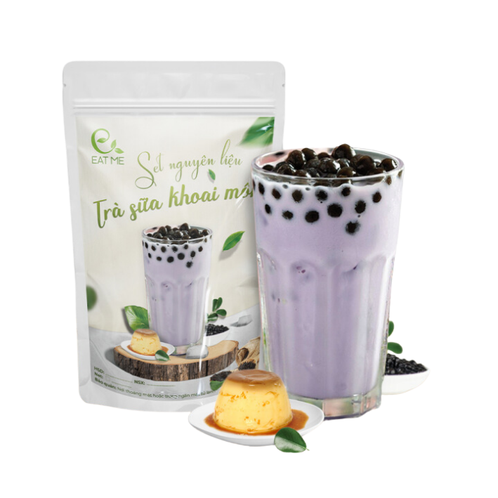 Trà sữa khoai môn