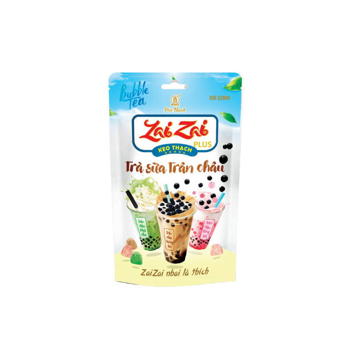 Thạch zai zai trà sữa trân châu