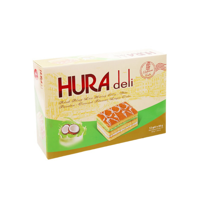 BÁNH HURA DELI VỊ CỐM DỪA